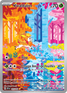 Carte Pokémon Vivaldaim 165/162 AR Forces Temporelles