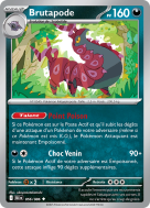 Carte Pokémon Brutapode 056/086 Peu commune Foudre Noire