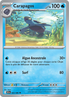 Carte Pokémon Carapagos 022/086 Peu commune Foudre Noire