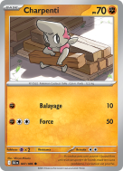 Carte Pokémon Charpenti 047/086 Commune Foudre Noire