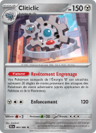 Carte Pokémon Cliticlic 063/086 Holographique Foudre Noire