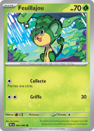 Carte Pokémon Feuillajou 004/086 Commune Foudre Noire