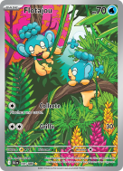 Carte Pokémon Flotajou 101/086 AR Foudre Noire