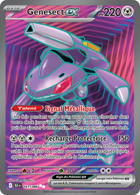 Carte Pokémon Genesect-ex 161/086 Ultra Rare Foudre Noire