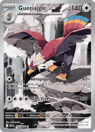Carte Pokémon Gueriaigle 155/086 AR Foudre Noire