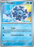 Carte Pokémon Hexagel 027/086 Peu commune Foudre Noire
