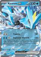 Carte Pokémon Kyurem-ex 028/086 Double rare Foudre Noire