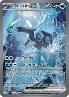 Carte Pokémon Kyurem-ex 165/086 Alternative Foudre Noire