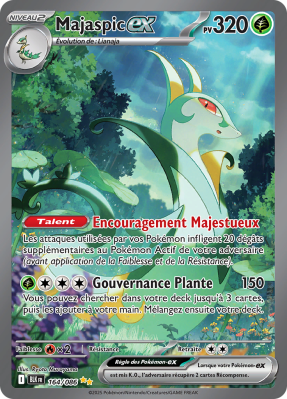 Carte Pokémon Majaspic-ex 164/086 Alternative Foudre Noire