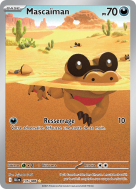Carte Pokémon Mascaïman 135/086 AR Foudre Noire