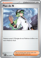 Carte Pokémon Plan de N 083/086 Peu commune Foudre Noire