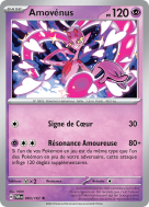 Carte Pokémon Amovénus 093/167 Holographique Mascarade Crépusculaire