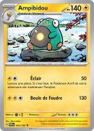 Carte Pokémon Ampibidou 074/167 Peu commune Mascarade Crépusculaire