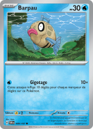 Carte Pokémon Barpau 049/167 Commune Mascarade Crépusculaire