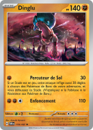 Carte Pokémon Dinglu 110/167 Holographique Mascarade Crépusculaire
