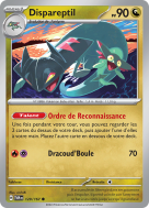 Carte Pokémon Dispareptil 129/167 Commune Mascarade Crépusculaire