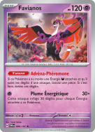 Carte Pokémon Favianos 096/167 Holographique Mascarade Crépusculaire