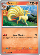 Carte Pokémon Feunard 027/167 Commune Mascarade Crépusculaire