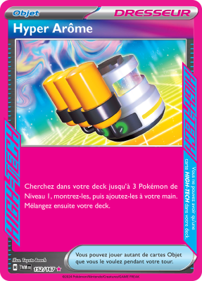 Carte Pokémon Hyper Arôme 152/167 HIGH-TECH Mascarade Crépusculaire