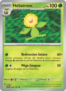 Carte Pokémon Héliatronc 007/167 Peu commune Mascarade Crépusculaire
