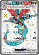 Carte Pokémon Lanssorien-ex 200/167 Ultra Rare Mascarade Crépusculaire