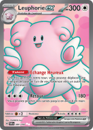 Carte Pokémon Leuphorie-ex 201/167 Ultra Rare Mascarade Crépusculaire