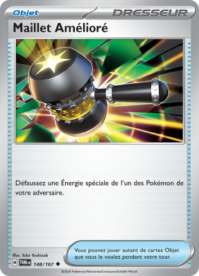 Carte Pokémon Maillet Amélioré 148/167 Peu commune Mascarade Crépusculaire