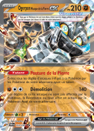 Carte Pokémon Ogerpon Masque de la Pierre-ex 112/167 Double rare Mascarade Crépusculaire