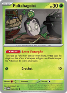 Carte Pokémon Poltchageist 020/167 Commune Mascarade Crépusculaire