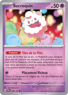 Carte Pokémon Sucroquin 089/167 Commune Mascarade Crépusculaire