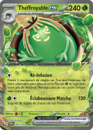 Carte Pokémon Théffroyable-ex 023/167 Double rare Mascarade Crépusculaire