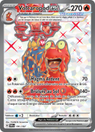 Carte Pokémon Volcaropod-ex 191/167 Ultra Rare Mascarade Crépusculaire
