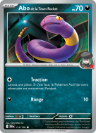 Carte Pokémon Abo de la Team Rocket 112/182 Commune Rivalités Destinées