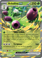 Carte Pokémon Arboliva-ex 023/182 Double rare Rivalités Destinées