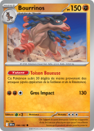 Carte Pokémon Bourrinos 108/182 Peu commune Rivalités Destinées