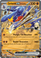 Carte Pokémon Carchacrok-ex de Cynthia 104/182 Double rare Rivalités Destinées