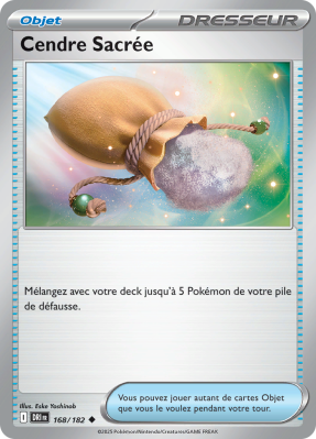 Carte Pokémon Cendre Sacrée 168/182 Peu commune Rivalités Destinées