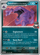 Carte Pokémon Grotadmorv de la Team Rocket 124/182 Peu commune Rivalités Destinées