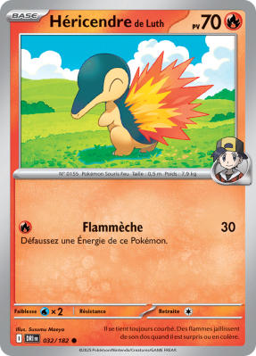 Carte Pokémon Héricendre de Luth 032/182 Commune Rivalités Destinées