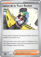 Carte Pokémon Lance de la Team Rocket 177/182 Peu commune Rivalités Destinées