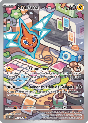 Carte Pokémon Motisma 197/182 AR Rivalités Destinées