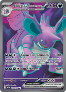 Carte Pokémon Nidoking-ex de la Team Rocket 216/182 Ultra Rare Rivalités Destinées