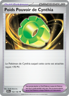 Carte Pokémon Poids Pouvoir de Cynthia 162/182 Peu commune Rivalités Destinées
