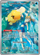 Carte Pokémon Psykokwak d'Ondine 193/182 AR Rivalités Destinées