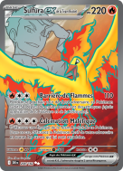 Carte Pokémon Sulfura-ex de la Team Rocket 208/182 Ultra Rare Rivalités Destinées