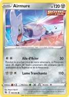 Carte Pokémon Airmure 182/264 Commune Poing de Fusion