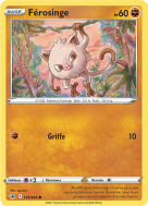 Carte Pokémon Férosinge 133/264 Commune Poing de Fusion