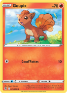 Carte Pokémon Goupix 029/264 Commune Poing de Fusion