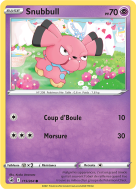 Carte Pokémon Snubbull 115/264 Commune Poing de Fusion