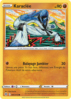 Carte Pokémon Karaclée 081/172 Commune Stars Étincelantes
